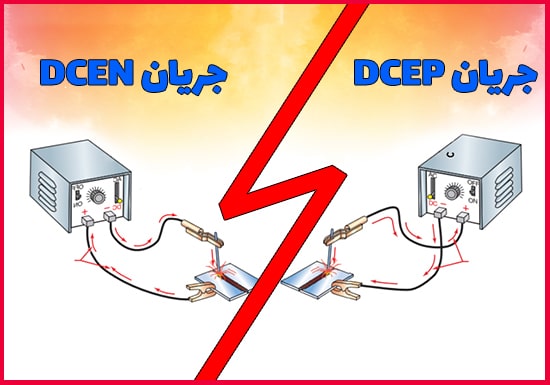 تفاوت قطبیت DCEN و DCEP در جوشکاری