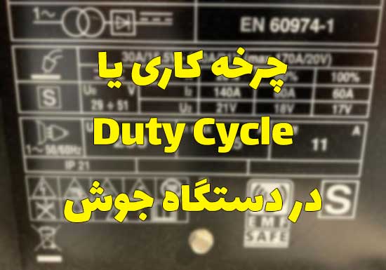مفهوم چرخه کاری یا Duty Cycle در دستگاه جوش